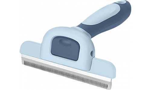 Peigne large anti-mue pour chat – Accessoire de toilettage pour réduire la perte de poils