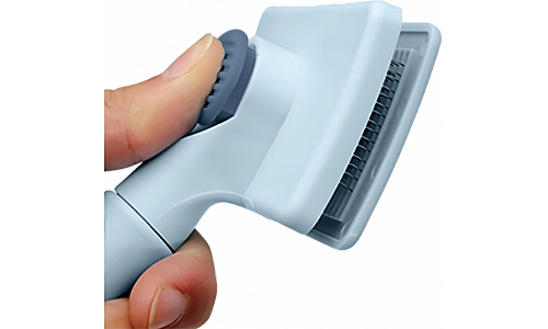 Brosse carde autonettoyante pour chat – Accessoire de toilettage pratique et doux